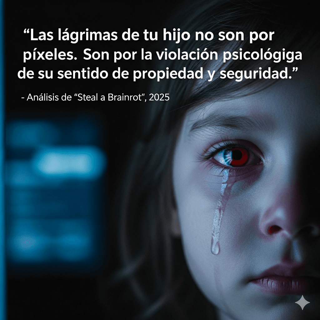 Roba un Brainrot en Roblox: Cómo el Efecto de Dotación y la Aversión a la Pérdida Afectan la Regulación Emocional Infantil.